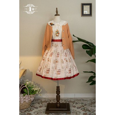 Miss Point Forest Picture Book Cardigan(Reservation/Full Payment Without Shipping)